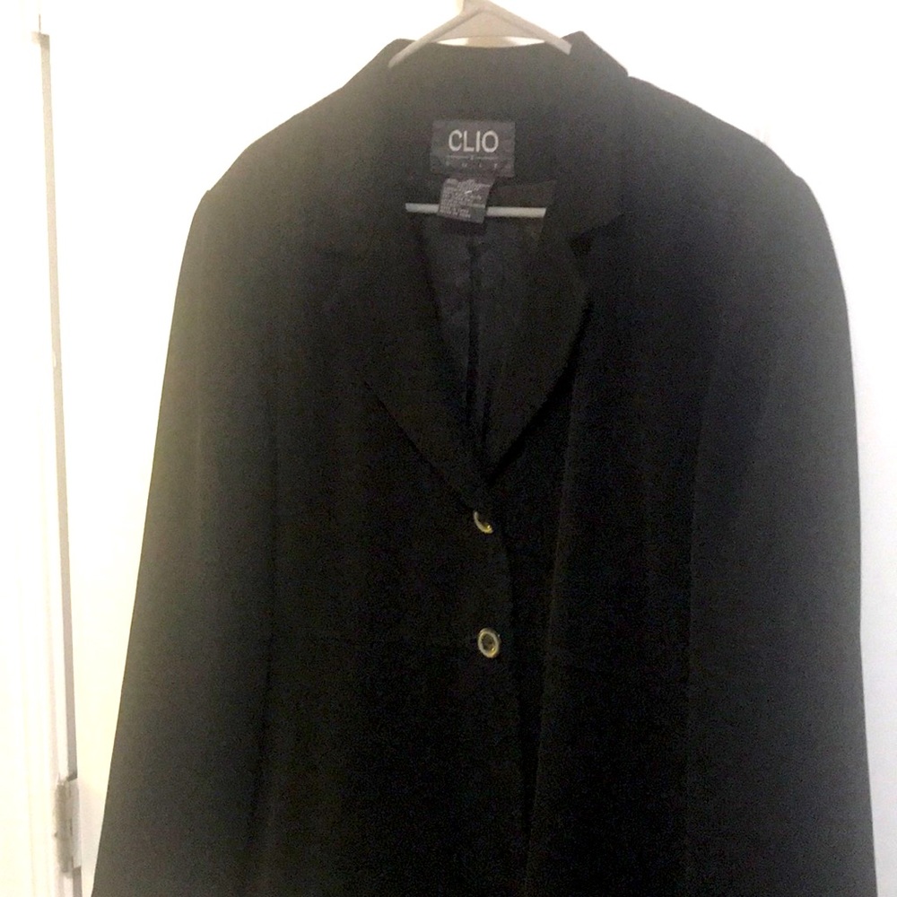 CHIO size 16 single breasted 2 button blazer empire seam
